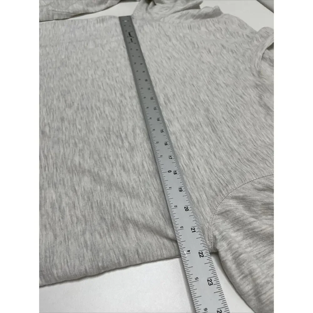 Banana Republic Long Sleeve Men's L Gray‎ Stretchy Lightweight Crew Neck T-shirt
